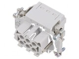 Conector EPIC H-BE cu 6 pini pentru contact mamă