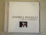 ANDREA BOCELLI - Viagio Italiano - C D Original ca NOU, CD, Pop