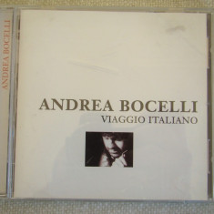 ANDREA BOCELLI - Viagio Italiano - C D Original ca NOU