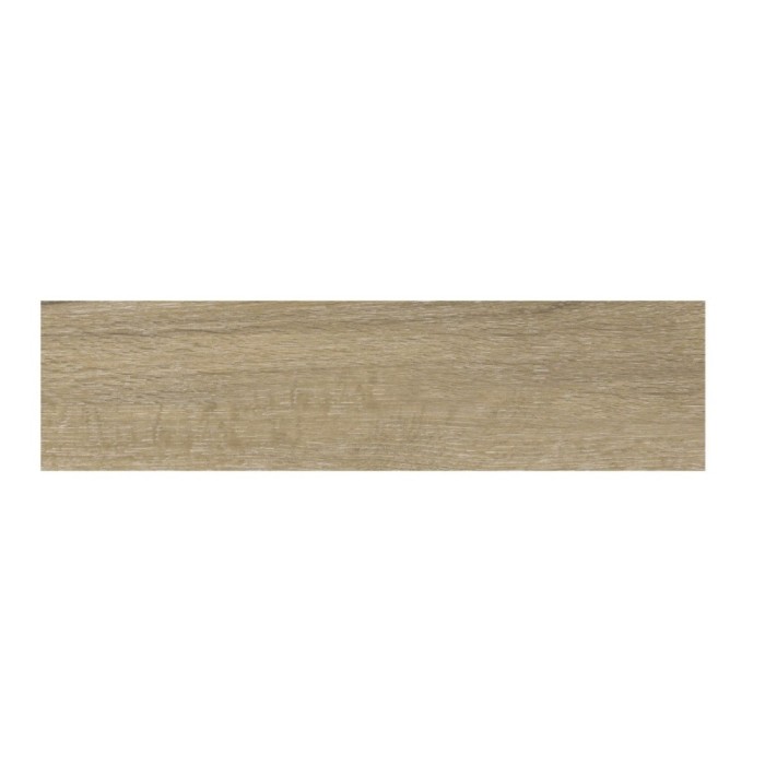 Gresie exterior / interior portelanata Ascot, 15.5 x 60.5 cm, maro, mata, antiderapanta, imitatie lemn