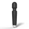 Baghete vibratoare - Loving Joy Mini Bagheta Vibratoare cu 20 Functii Neagra Capat Flexibil Stimulare care Iti va Lua Mintile