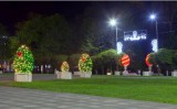 Ou Luminos Paste 1.5m, Decoratiune Luminoasa Exterior, Iluminat Festiv Profesional, Gradina, Iepuri, Ingeri, Copaci cu Oua, Buzau