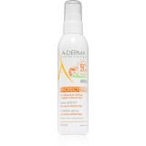 A-Derma Protect Kids Children Invisible Spray spray pentru protecție solară SPF 50+ pentru copii 200 ml