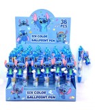 6 Creioane Colorate Stitch
