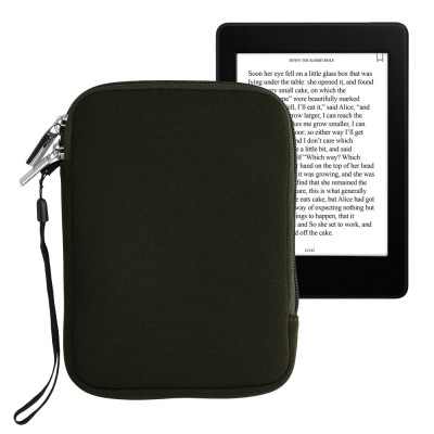 Husa Universala Kwmobile pentru eBook Reader de 6 inch, Verde inchis, Neopren, KWM000010OQ012C foto
