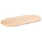 vidaXL Blat de masă oval din lemn masiv de pin 100x50x2,5 cm 824360