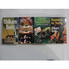 4 carti: Masinatia lui Sharky / Cameleonul / Calul Thailandez / Eureka - William DIEHL
