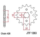 Pinion fata 12 dinti pas lant 428 - Malaguti X3M 125 - Rieju RS - SMX - Tango 125 - Yamaha DT - RD - RS - TT-R - XT - YZ 50-225cc
