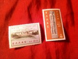 2 Timbre Grecia 1962 NATO , 2,5dr si 6dr