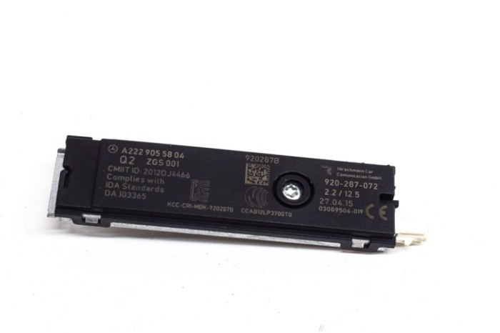 Amplificator de antena MERCEDES-BENZ C W205 2015 OEM: A2229055804 20230589