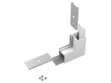 Conector Alb 270&deg; LINEA20 Aluminiu Policarbonat