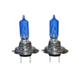 Set 2 becuri auto halogen, lumina alba tip Xenon Effect, H7, 12V, 100W, 5000K