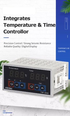 Termostat electronic cu temporizare PID 0-400 foto