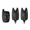 Set Avertizori Pescuit Wireless Delphin Totem 2+1, Statie, Alarma Baterie Descarcata, Volum Reglabil, Mufa Jack, Raza 150m