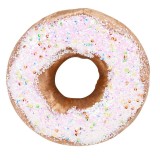 Decoratiune de Craciun suspendabila donut maro MagicHome, 13 cm