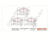 Dr!ve+ DP1010.10.0142 set placute frana,frana disc