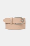 HUGO curea de piele femei, culoarea negru, 50516558
