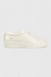 Karl Lagerfeld sneakers din piele FLINT culoarea alb, KL53320