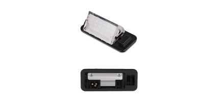 Set 2 Lampi Iluminare Numar LED pentru BMW E36 foto
