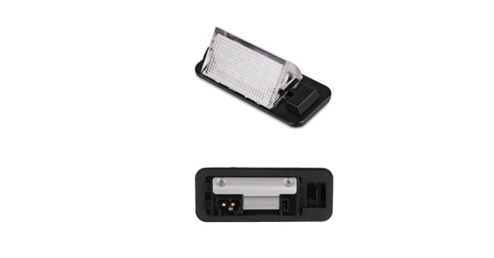 Set 2 Lampi Iluminare Numar LED pentru BMW E36