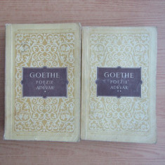 Goethe - Poezie si adevar 2 volume