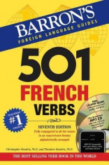 501 French Verbs [With CD (Audio) and DVD ROM] foto