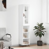 vidaXL Dulap &icirc;nalt, alb, 34,5x34x180 cm, lemn prelucrat