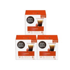 Set 3 x Capsule Nescaf&eacute; Dolce Gusto Lungo, 48 capsule, 312g