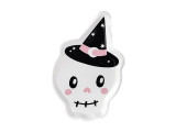 Set 6 Farfurii Craniu Halloween, 27 cm, Partydeco