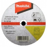 Disc taiere inox, Makita WA36R, 230 x 22.23 x 2 mm