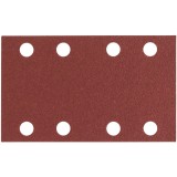 Bosch C430 - Foaie abraziva dreptunghi 133x80 mm 8 gauri granulatie 80 10 buc