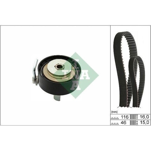 Kit distributie Ford C-Max 2 (Dxa/Cb7, Ecosport, Fiesta 6 Van, Fiesta 7 (Hj, Fiesta 7 Van, Focus 3 Box / Estate, Focus 3 Saloon, Focus 3 Turnier, Foc
