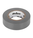Banda izolatoare 0.13X19mm 20m gri REBEL
