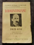 D. Bolintineanu - Poezii alese ed. de I. G. Dimitriu 1940 pagini netaiate