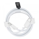 Cablu Date si Incarcare USB-C - USB-C OEM HD26 Box, 30W, 1m, Alb, Universal