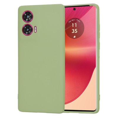 Husa silicon Motorola Edge 50 Fusion Techsuit SoftFlex, verde foto