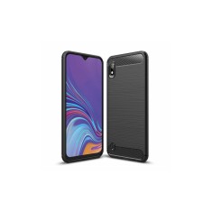 Husa Pentru Samsung Galaxy A10 / M10, Carbon Design, Matrix, Negru foto