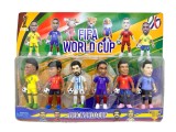 Set 6 figurine fotbalisti FIFA World Cup pentru copii set 2