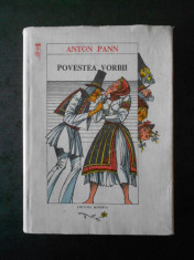 ANTON PANN - POVESTEA VORBII (1982, ilustratii color de Val Munteanu) foto