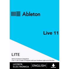 Ableton Live Lite 11, MacOS/Windows, Licenta Electronica, 1 Dispozitiv