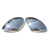 Cumpara ieftin Ornamente Inox Oglinzi VW Sharan 2010-2017 ALM - Set 2 Bucati, Tuning Auto Exterior, Aspect Crom, Banda 3M