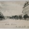 TARNAVENI , PREFECTURA SI STRADA BETHLEN GABOR , CARTE POSTALA , CLASICA , 1903
