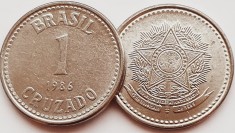 2501 Brazilia 1 Cruzado 1986 km 605 aunc-UNC