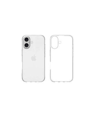 Husa Clear Silicon iPhone 16 Plus Transparenta foto