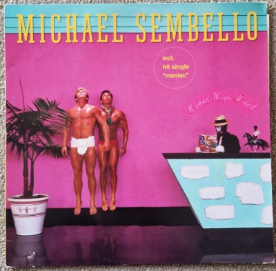 Michael Sembello &amp;lrm;&amp;ndash; Bossa Nova Hotel NM / VG+ vinil LP Warner Germania 1983 synth pop foto