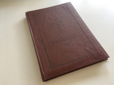 PANIHIDA ADICA SLUJBELE INMORMANTARII SI ALTE SLUJBE PENTRU CEI RAPOSATI. EDITURA IBM AL BOR 1980 EDITIA A DOUA- CU SUPRAVEGHEREA PC BARTOLOMEU ANANIA foto