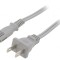 Cablu Alimentare IEC C7 la NEMA 1-15 1m Gri 7A