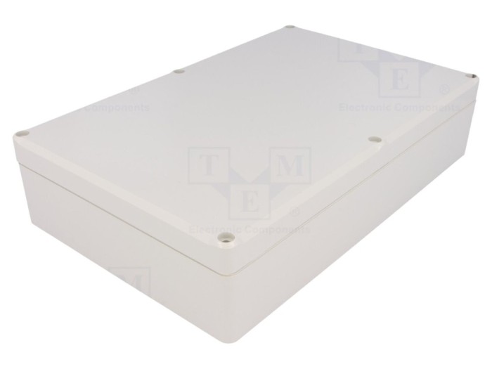 Carcasă universală ABS gri IP65