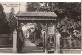 CPIB 22719 - CARTE POSTALA - CLUJ. GRADINA BOTANICA, POARTA PRINCIPALA, RPR