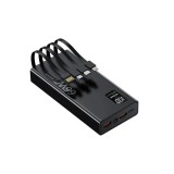 Power Bank Selani 66W, Incarcare rapida, 20000 mAh, 4.5A, Display, 4 Cabluri iPhone, Android, PC, Typ-C incluse